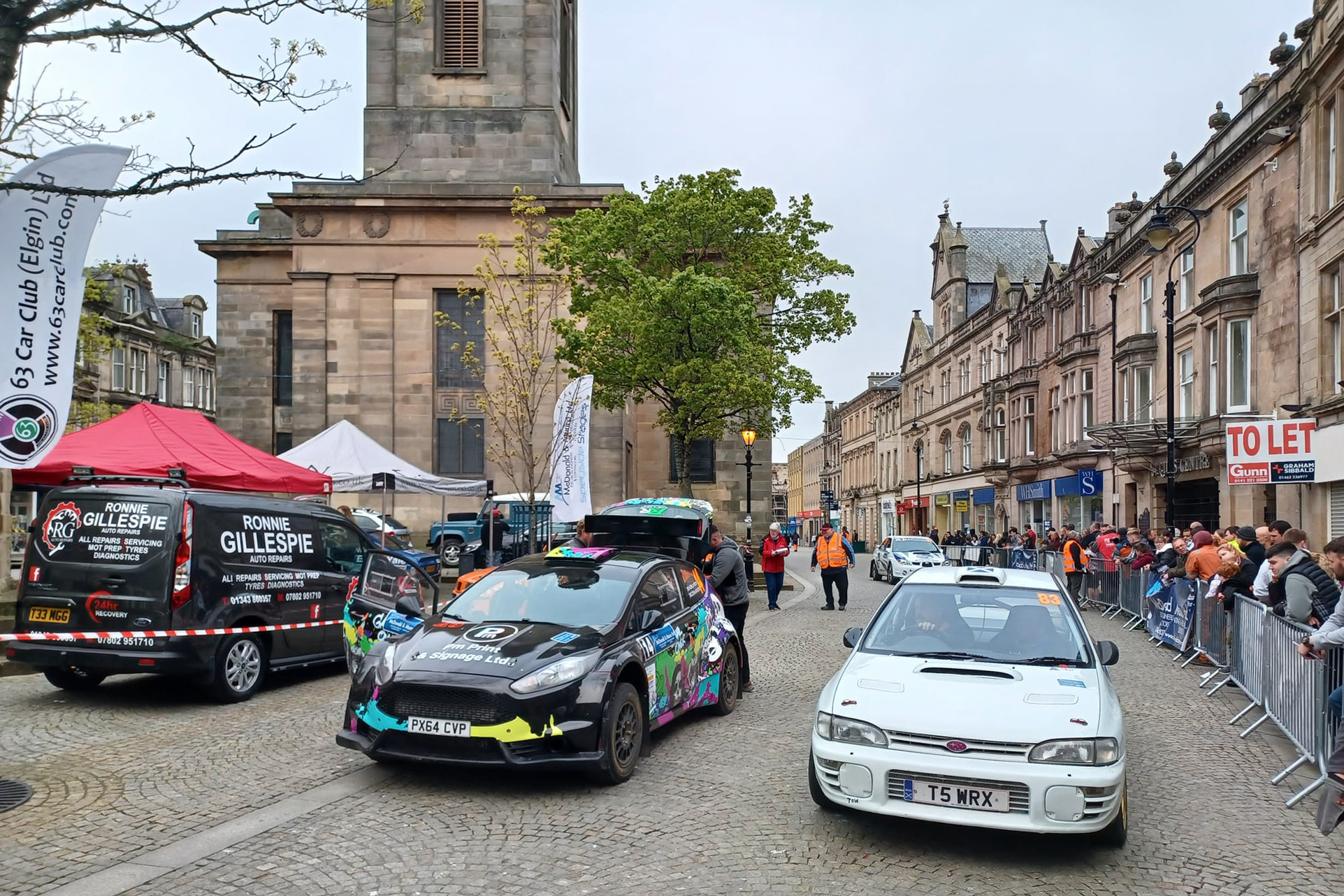 Speeyside Stages Rally Scrutineering